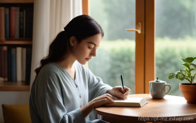내러티브 건강법의 대화 기법 - Prompt 1: Serene Journaling for Inner Peace**