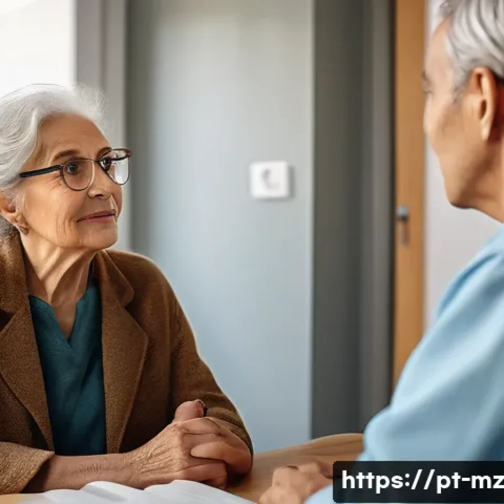 내러티브 건강법의 적용 분야 - A compassionate healthcare professional attentively listening to an elderly Portuguese-speaking pati...