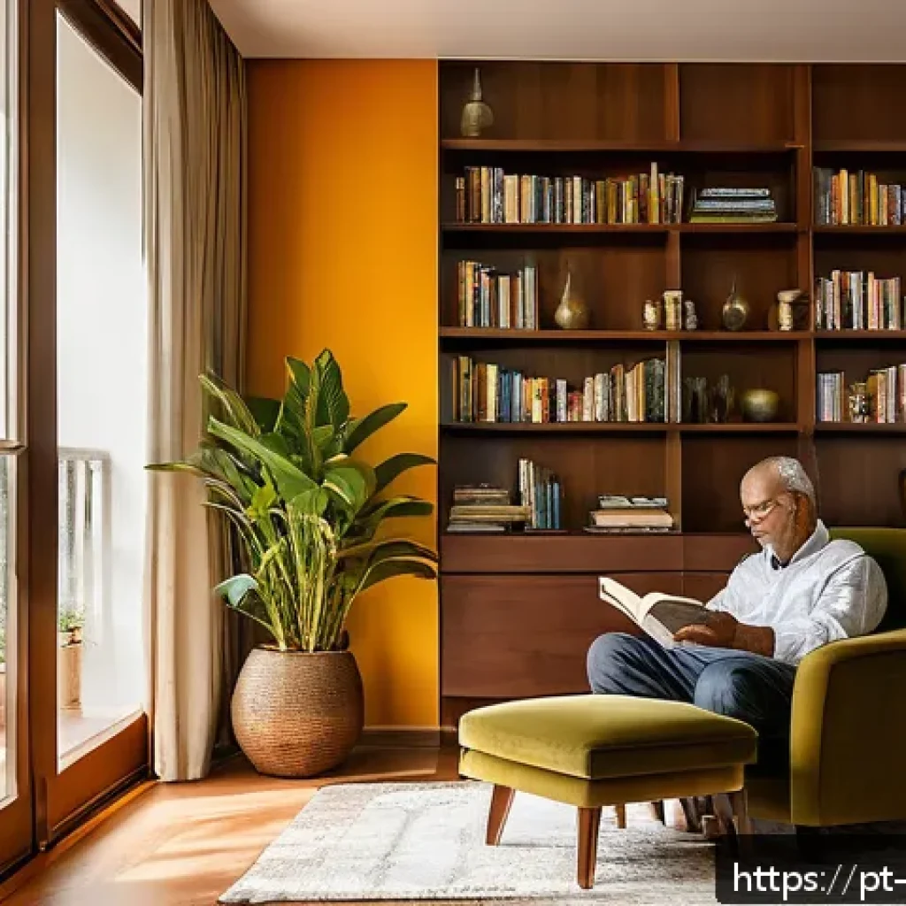 내러티브 건강법의 정서적 지지 역할 - A cozy, sunlit therapy room in a modern São Paulo apartment, featuring a middle-aged Brazilian man s...