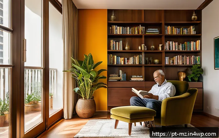 내러티브 건강법의 정서적 지지 역할 - A cozy, sunlit therapy room in a modern São Paulo apartment, featuring a middle-aged Brazilian man s...